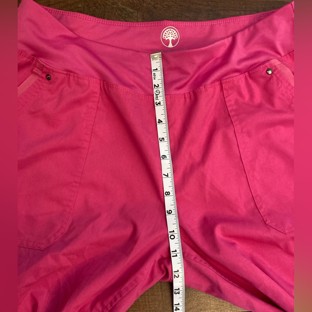 Healing Hands Purple Label Juliet Top & Tori Pants Scrub Set Pink Size Large - Picture 15 of 16